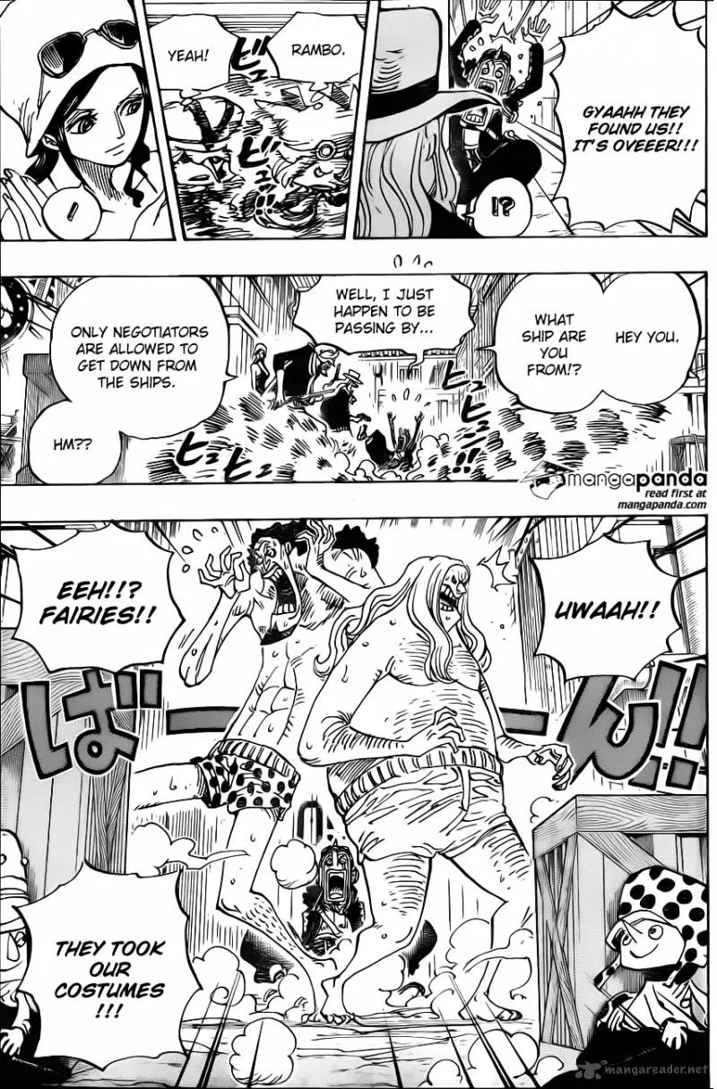 One Piece Chapter 733: What mr. Soldier wants – Page 8