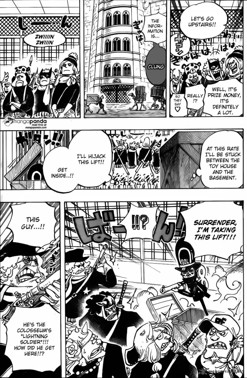 One Piece Chapter 733: What mr. Soldier wants – Page 12