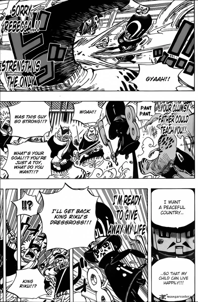 One Piece Chapter 733: What mr. Soldier wants – Page 16