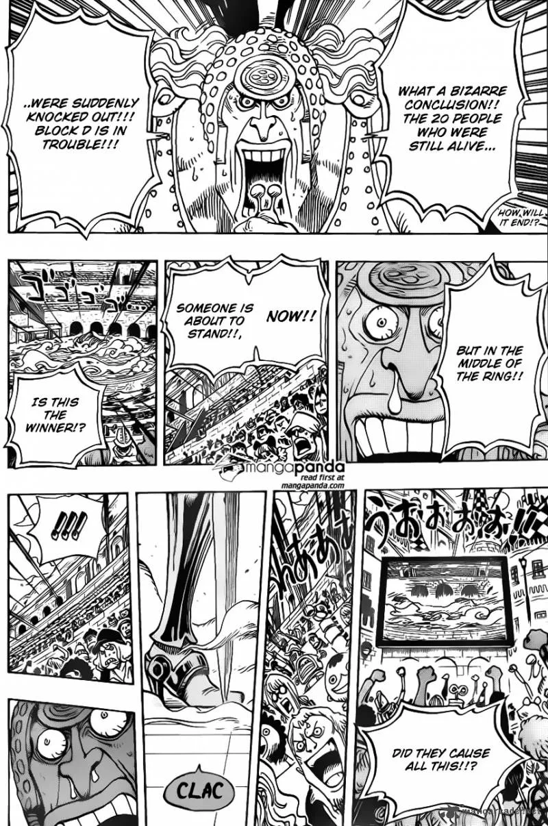 One Piece Chapter 734: Rommel's whirlwind – Page 4