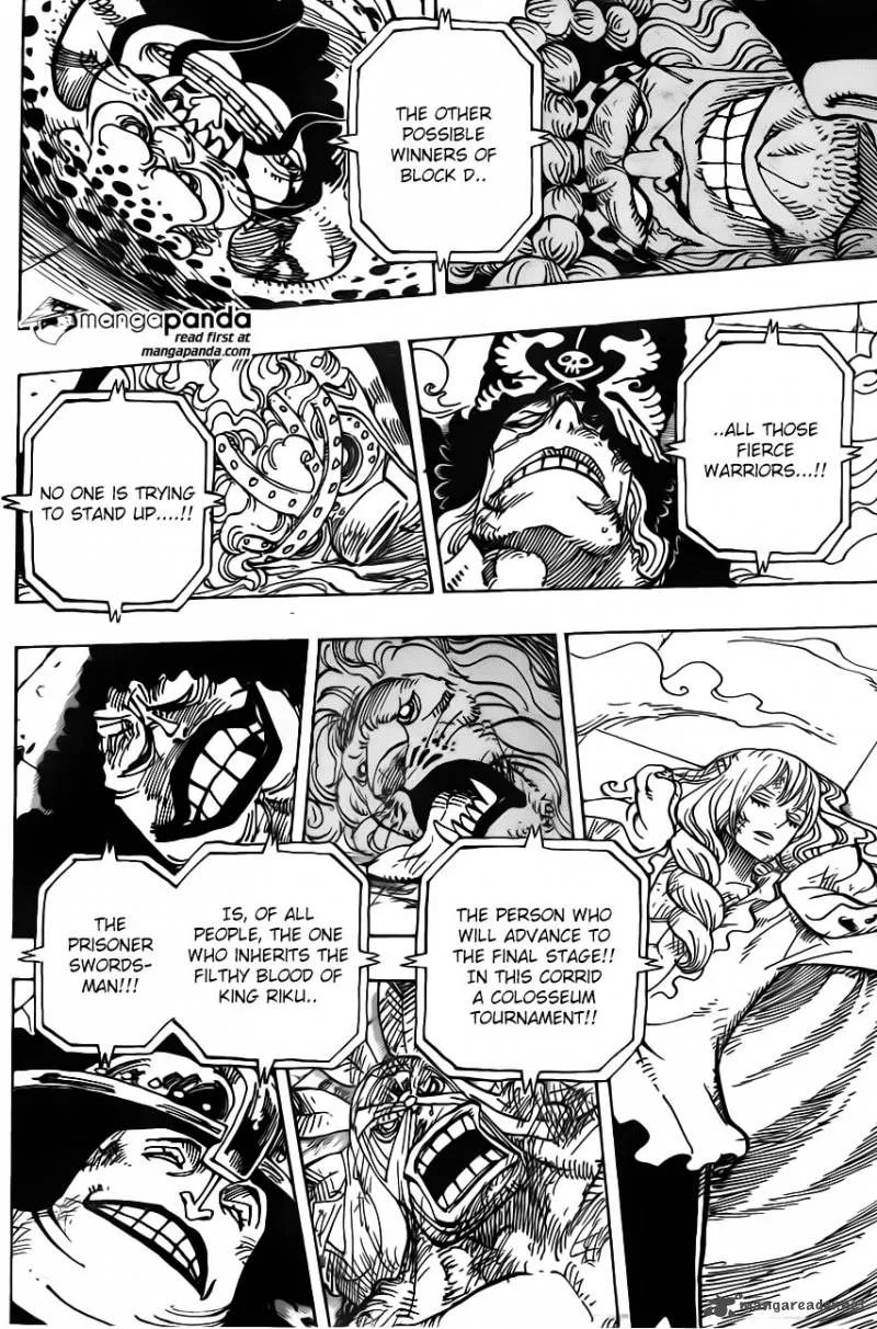 One Piece Chapter 734: Rommel's whirlwind – Page 6