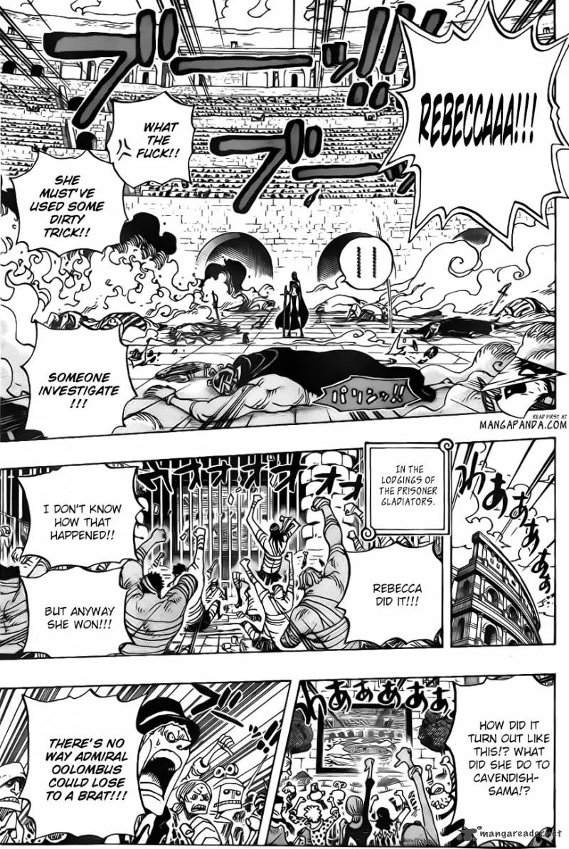 One Piece Chapter 734: Rommel's whirlwind – Page 7