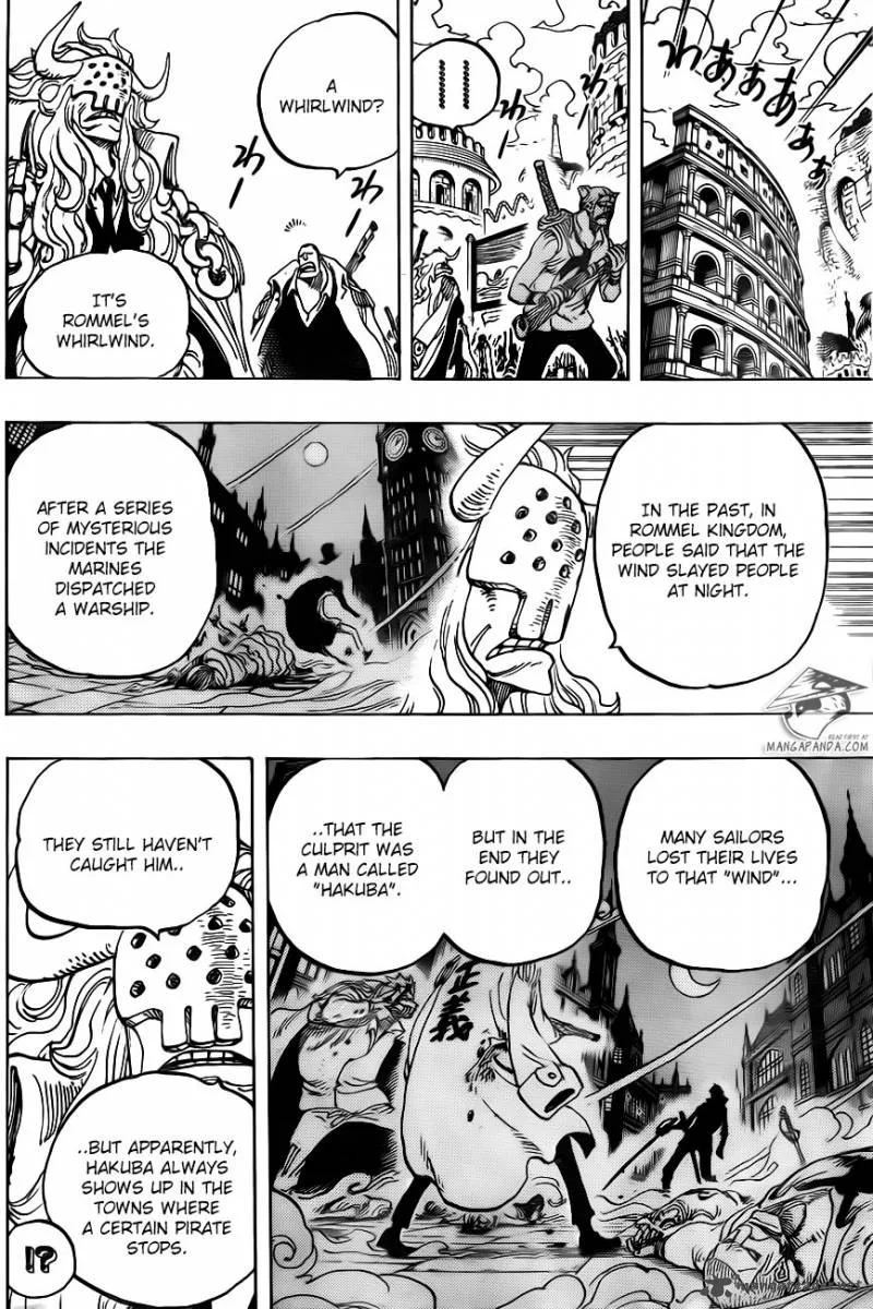 One Piece Chapter 734: Rommel's whirlwind – Page 8