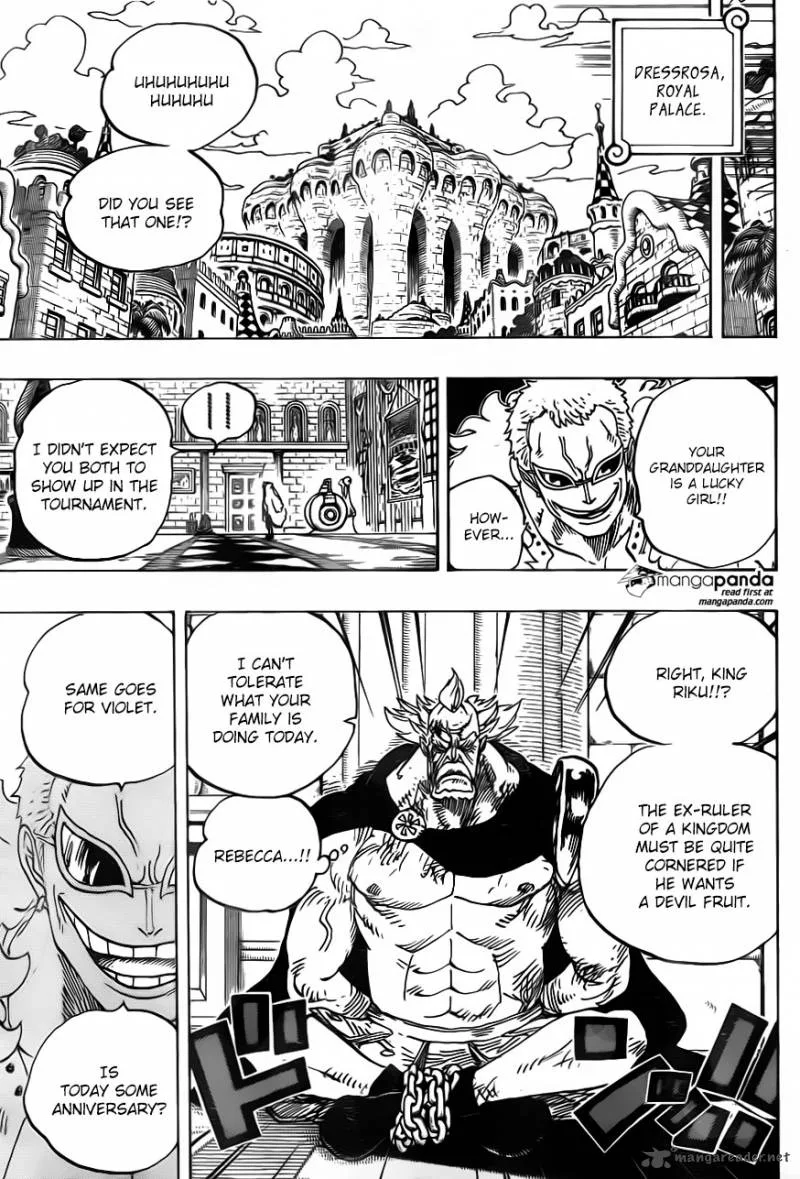 One Piece Chapter 734: Rommel's whirlwind – Page 16