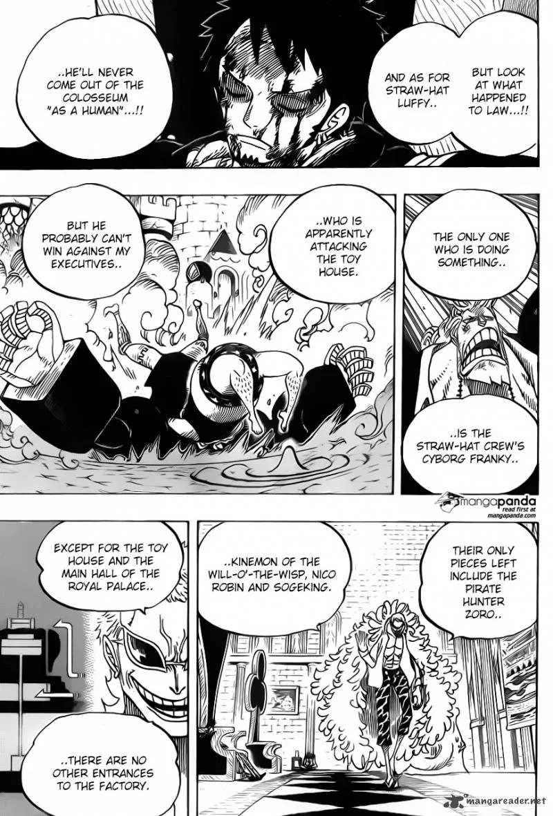 One Piece Chapter 734: Rommel's whirlwind – Page 18