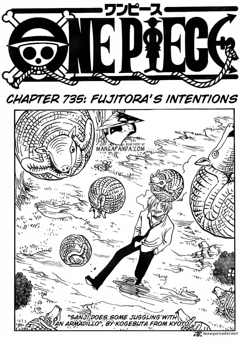 One Piece Chapter 735: Fujitora's intentions – Page 3