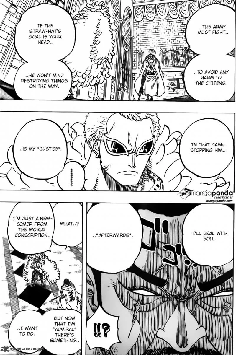 One Piece Chapter 735: Fujitora's intentions – Page 17