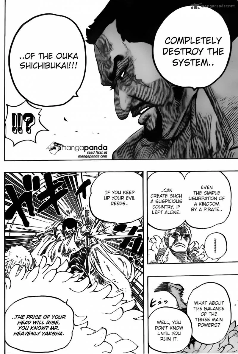 One Piece Chapter 735: Fujitora's intentions – Page 18