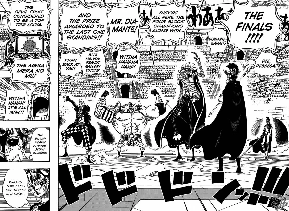 One Piece Chapter 736: Chief Executive Diamante – Page 4