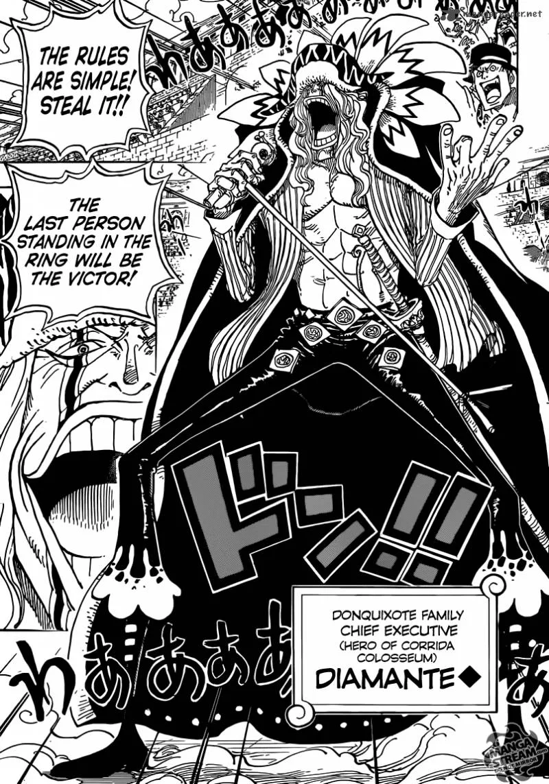 One Piece Chapter 736: Chief Executive Diamante – Page 10