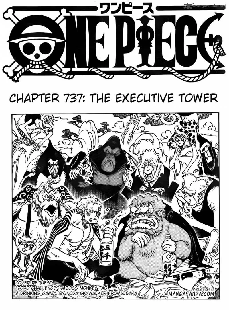 One Piece Chapter 737: The Executive Tower – Page 3
