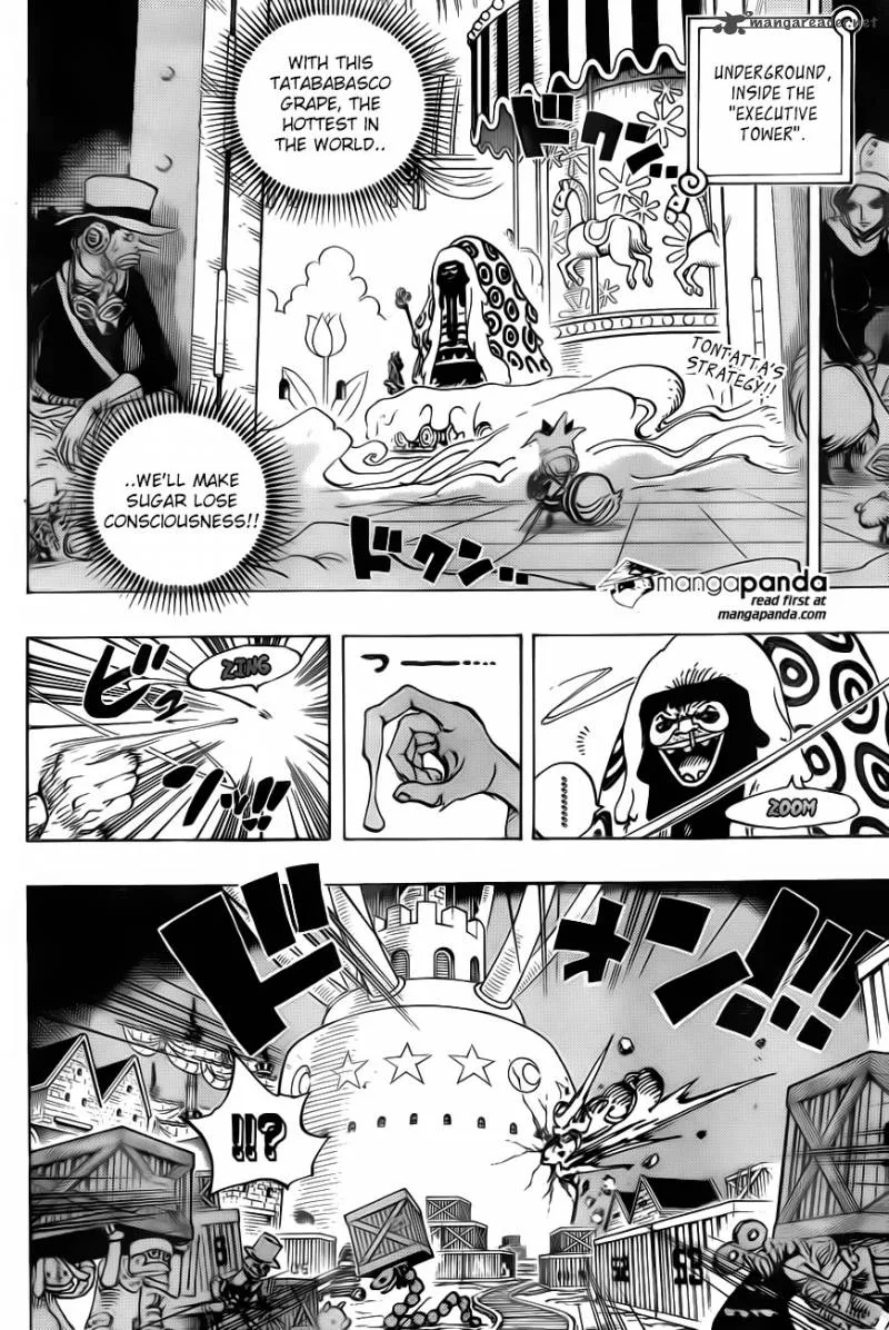 One Piece Chapter 738: Trevor army, special executive Sugar – Page 4