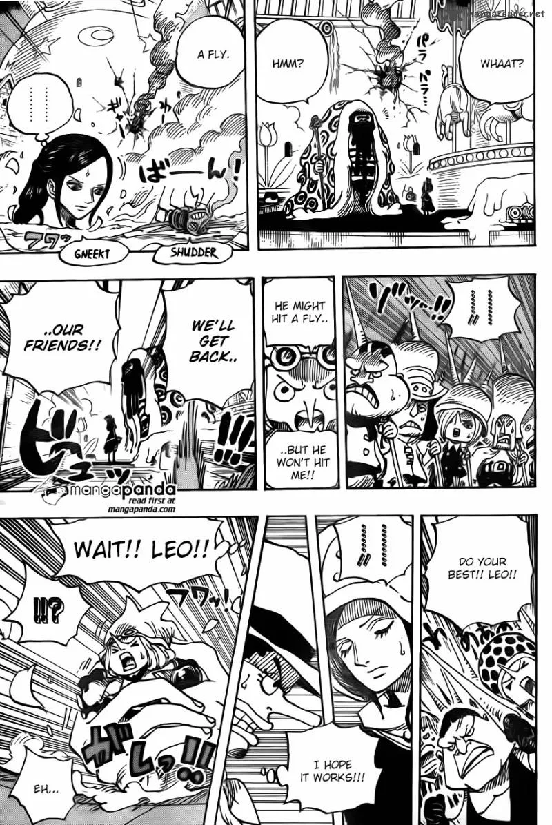 One Piece Chapter 738: Trevor army, special executive Sugar – Page 5