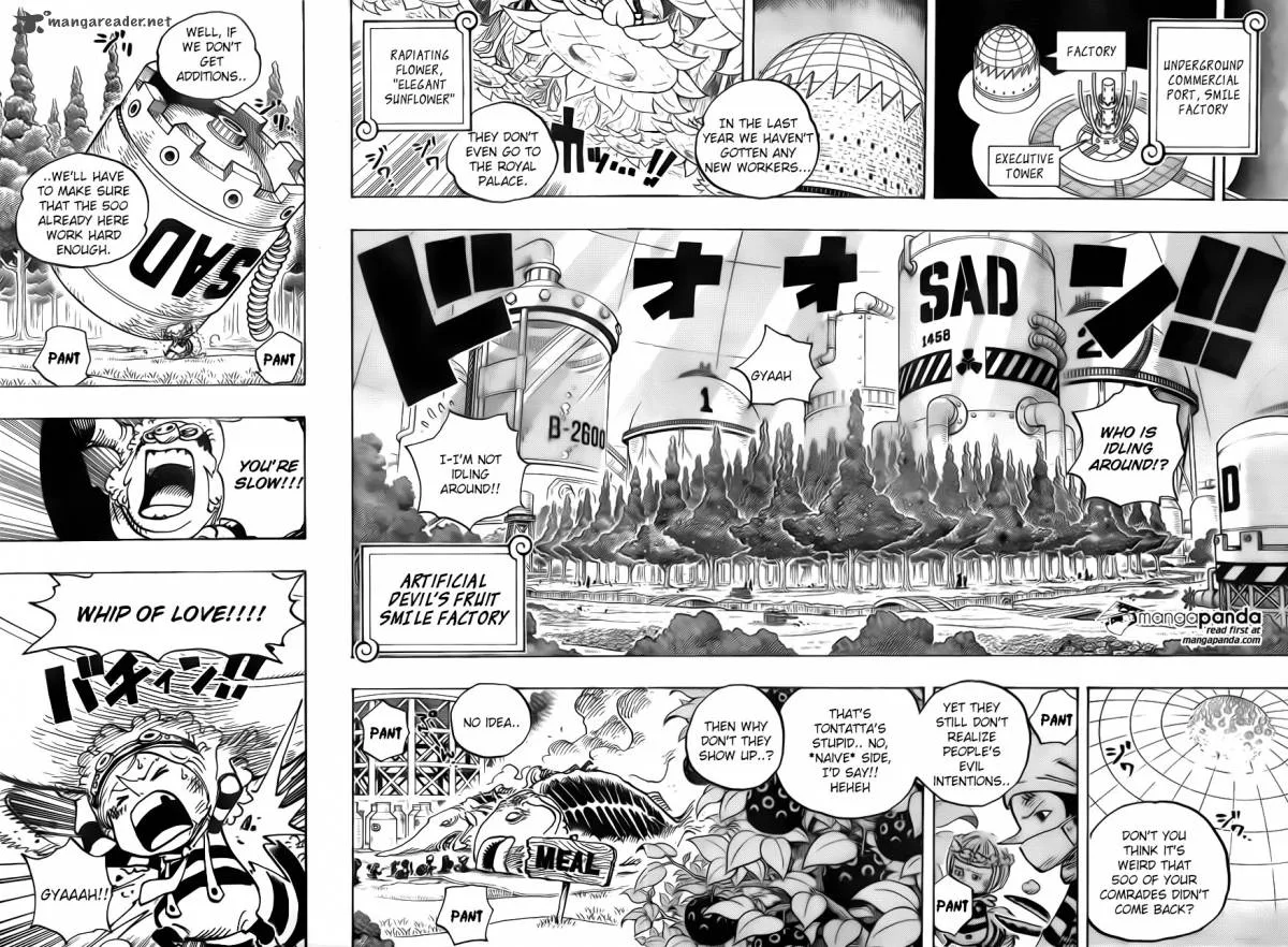 One Piece Chapter 738: Trevor army, special executive Sugar – Page 6