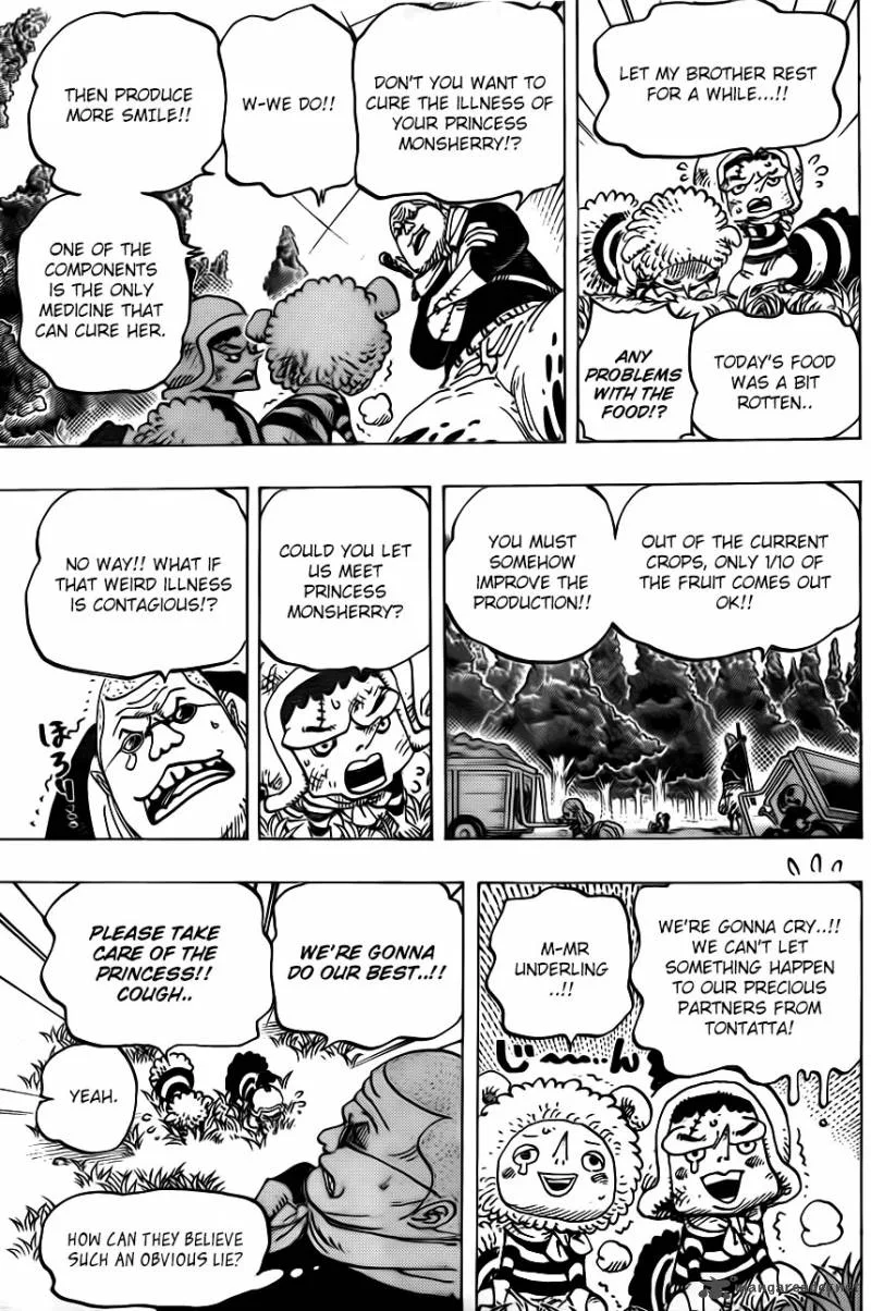 One Piece Chapter 738: Trevor army, special executive Sugar – Page 8