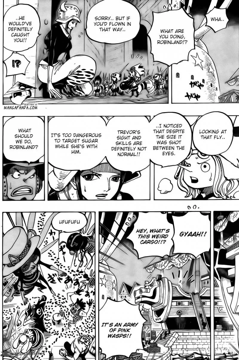 One Piece Chapter 738: Trevor army, special executive Sugar – Page 9
