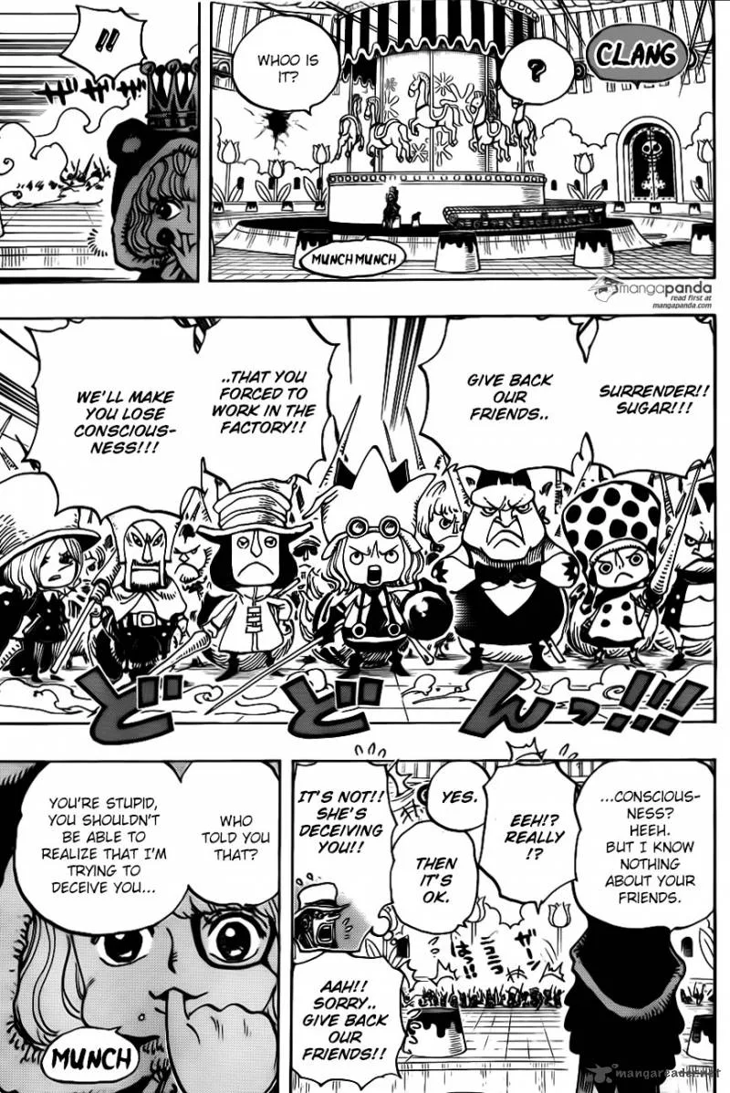 One Piece Chapter 738: Trevor army, special executive Sugar – Page 12