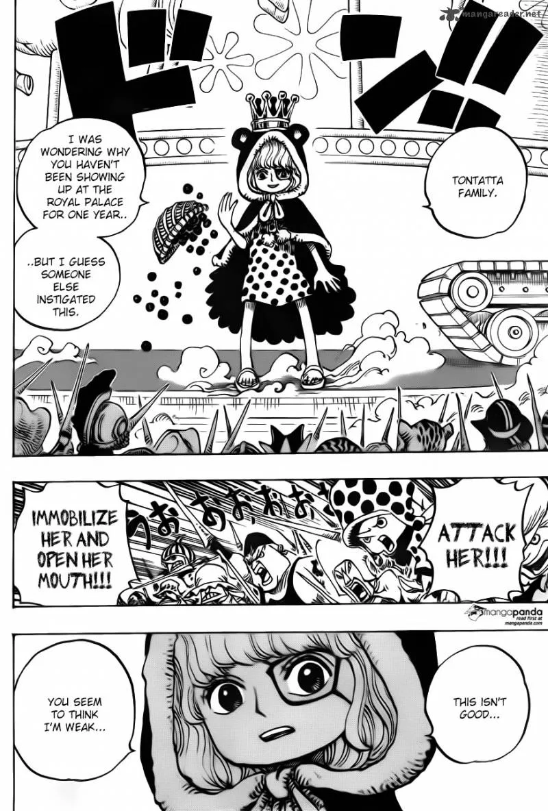 One Piece Chapter 738: Trevor army, special executive Sugar – Page 13