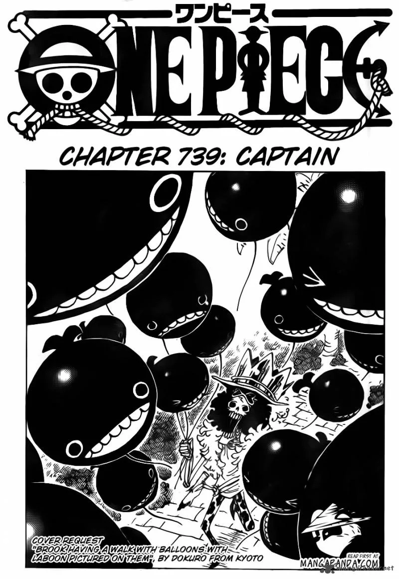 One Piece Chapter 739: Captain – Page 3