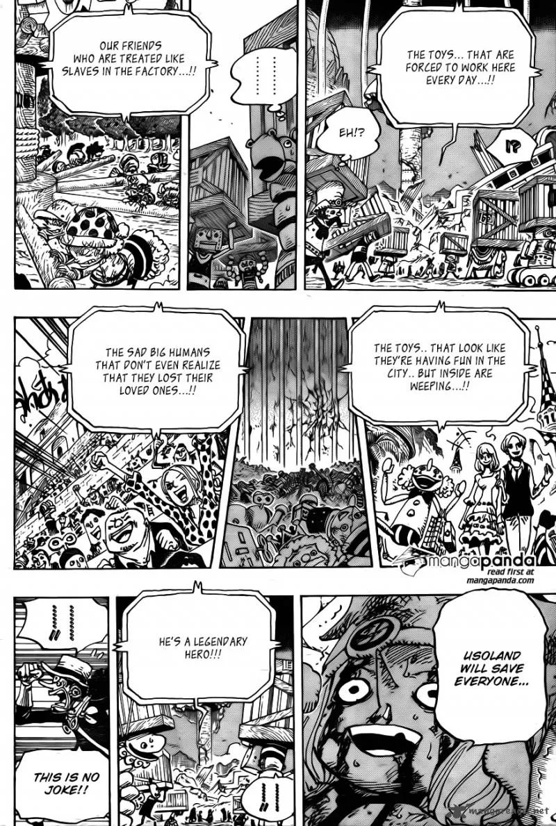 One Piece Chapter 741: Usoland the liar – Page 5