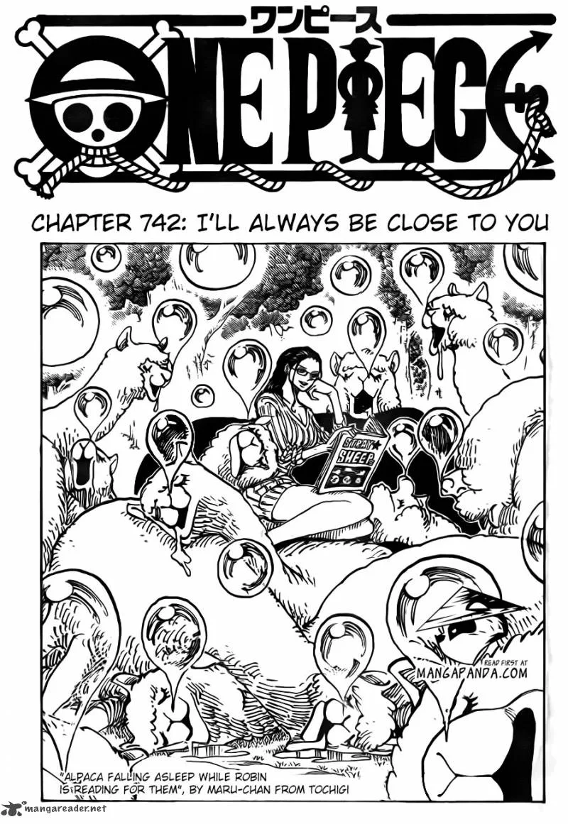 One Piece Chapter 742: I'll always be close to you – Page 3