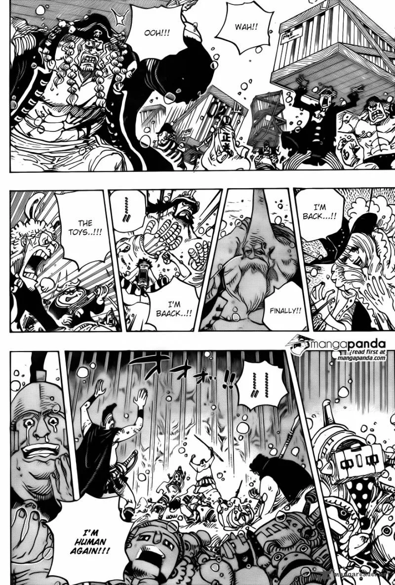 One Piece Chapter 743: Big jolts in Dressrosa – Page 6