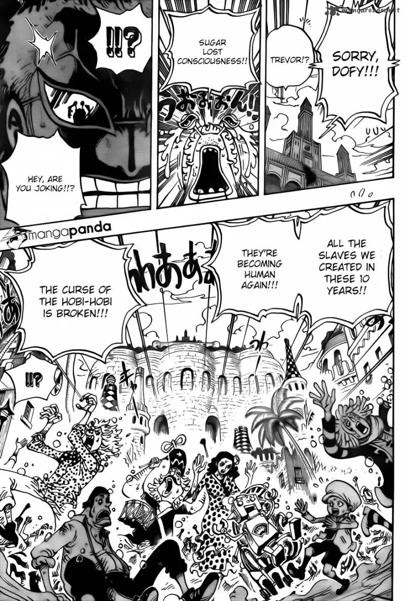 One Piece Chapter 743: Big jolts in Dressrosa – Page 7