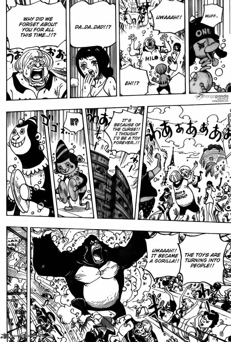 One Piece Chapter 743: Big jolts in Dressrosa – Page 8