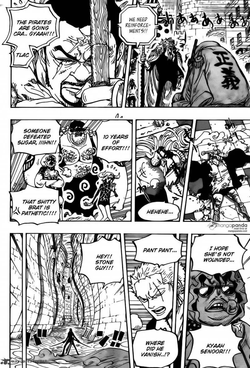 One Piece Chapter 743: Big jolts in Dressrosa – Page 10