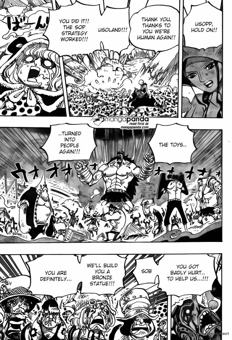 One Piece Chapter 743: Big jolts in Dressrosa – Page 11