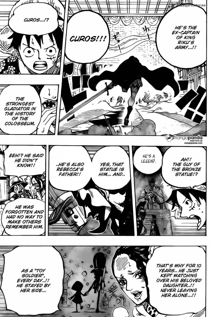 One Piece Chapter 743: Big jolts in Dressrosa – Page 14