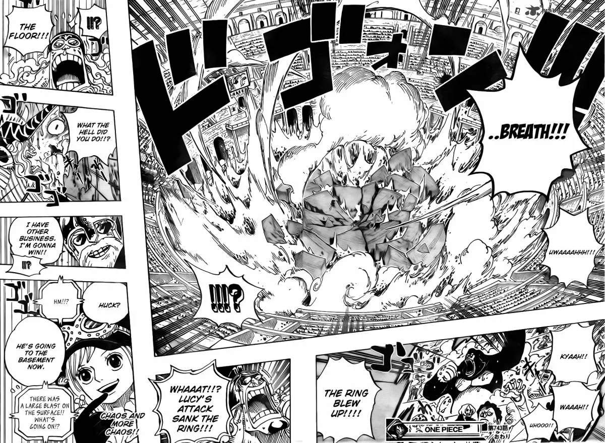 One Piece Chapter 743: Big jolts in Dressrosa – Page 19
