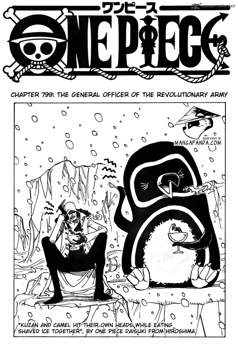 One Piece Chapter 744: The general officer of the revolutionary army – Page 3