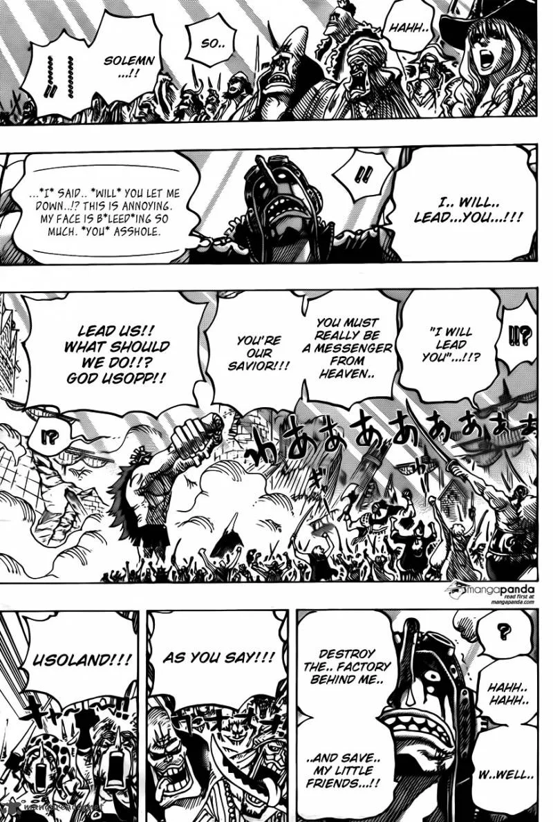 One Piece Chapter 744: The general officer of the revolutionary army – Page 12