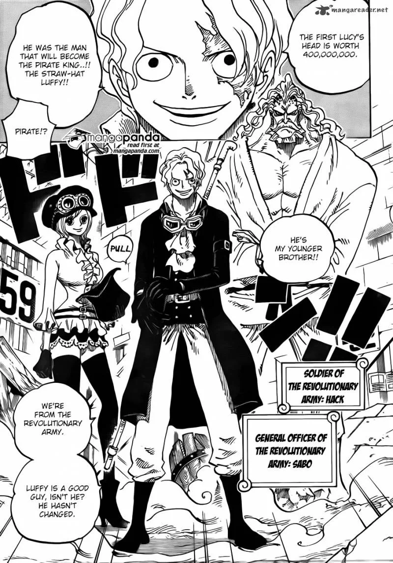 One Piece Chapter 744: The general officer of the revolutionary army – Page 14