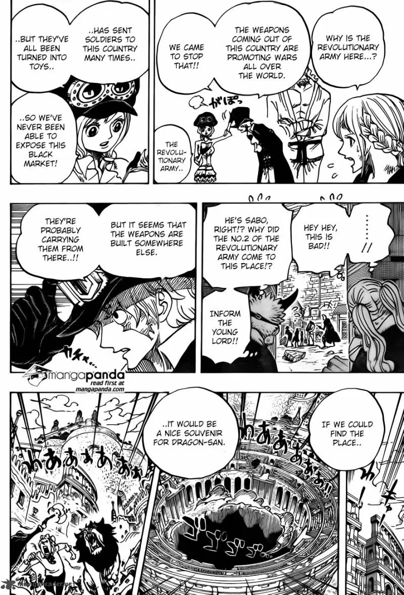 One Piece Chapter 744: The general officer of the revolutionary army – Page 15
