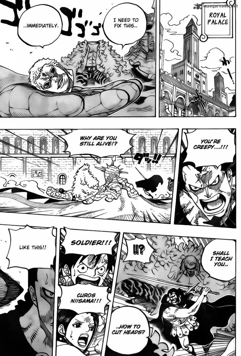 One Piece Chapter 745: Birdcage – Page 4