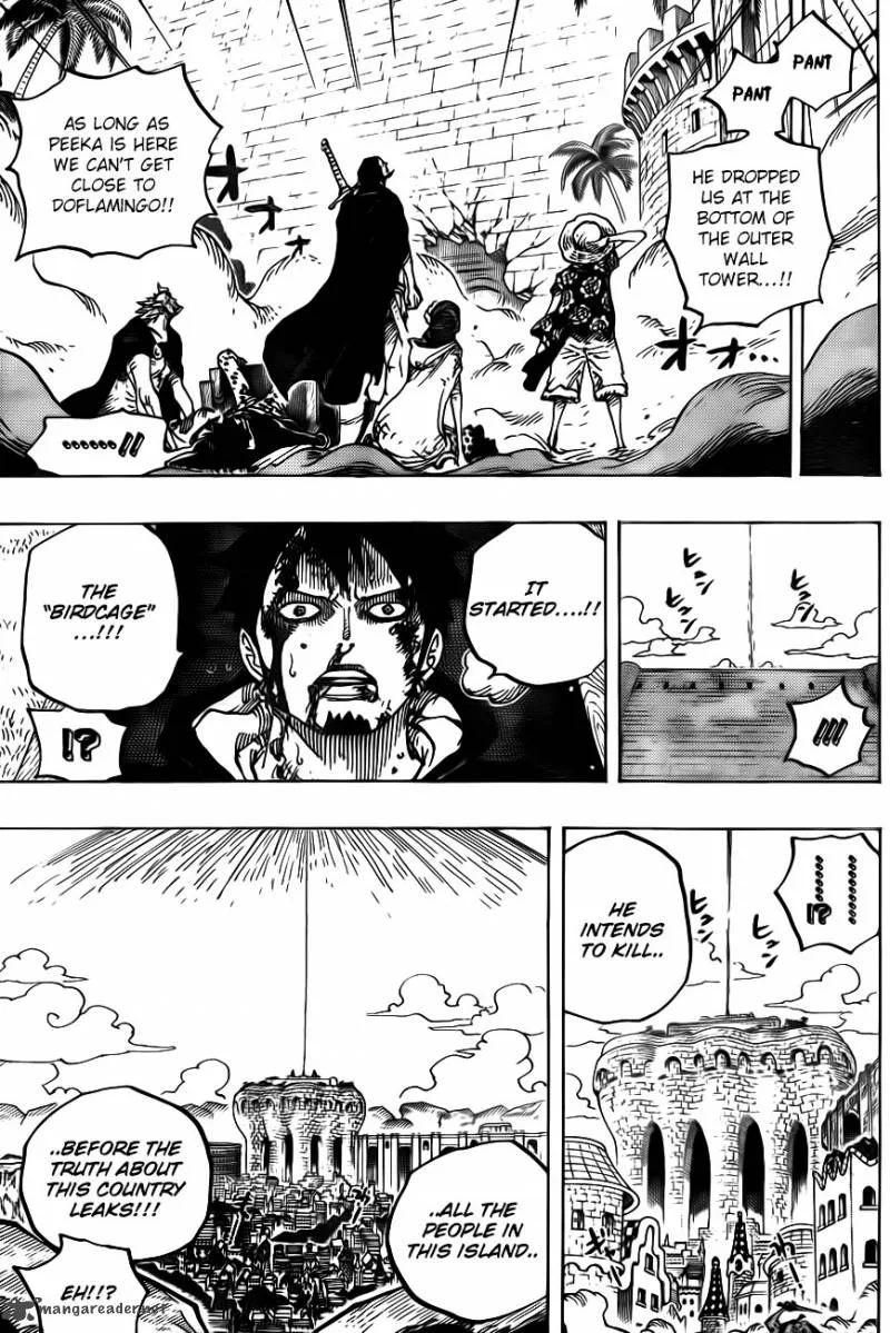 One Piece Chapter 745: Birdcage – Page 12