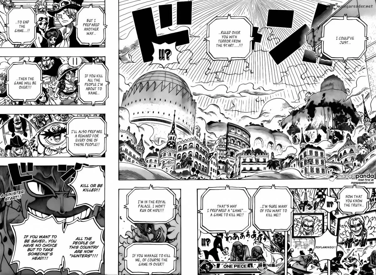 One Piece Chapter 745: Birdcage – Page 17