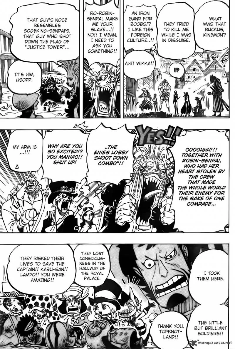 One Piece Chapter 746: Stars – Page 7