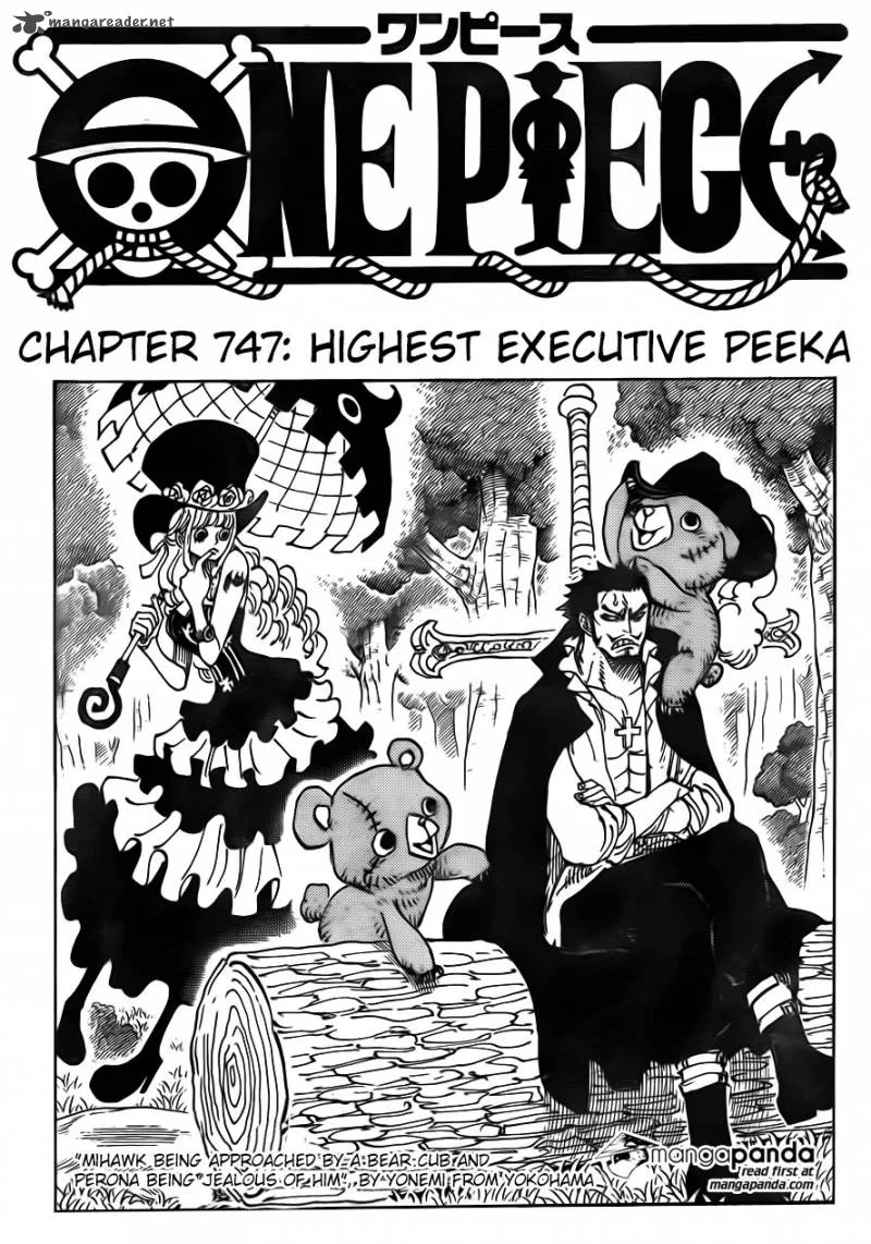 One Piece Chapter 747: Highest Executive Peeka – Page 3