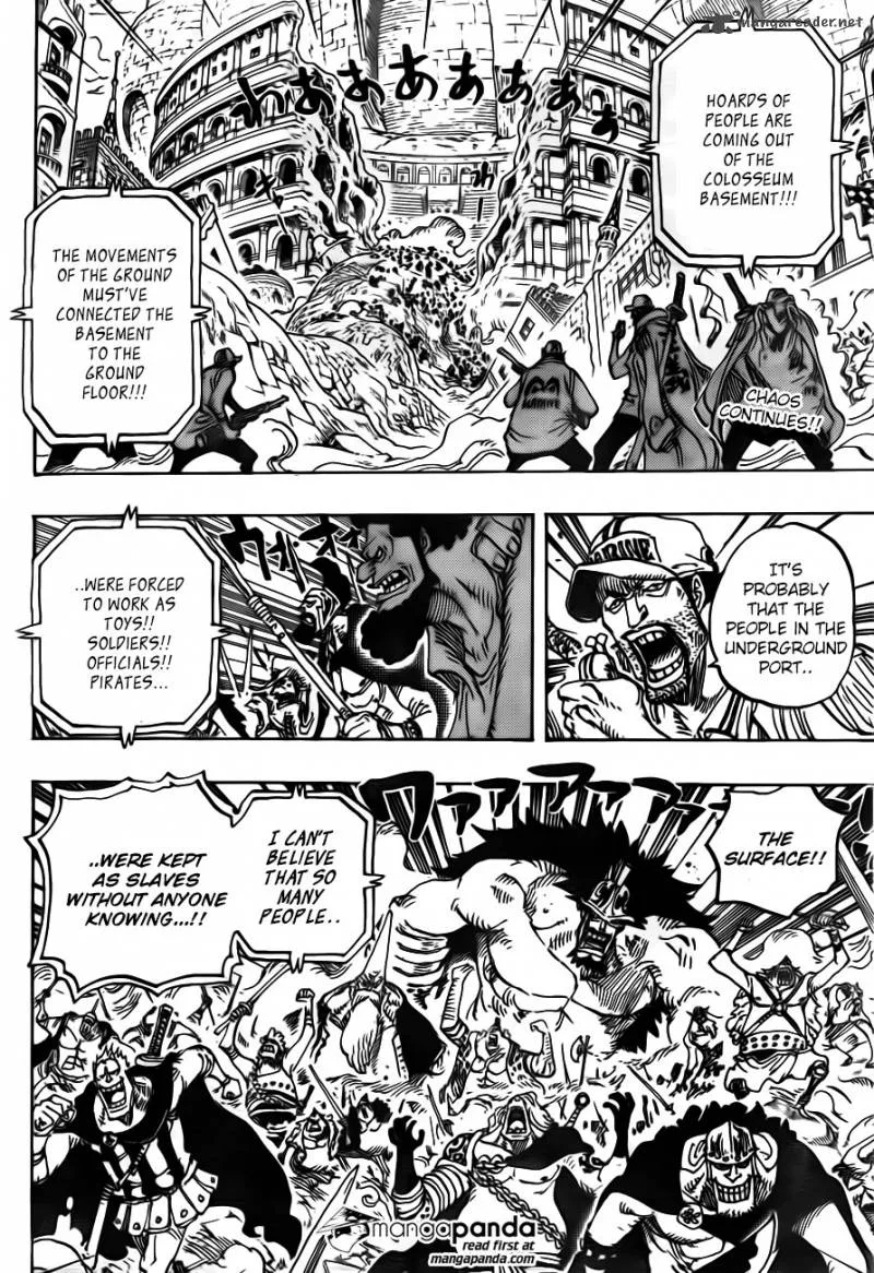 One Piece Chapter 747: Highest Executive Peeka – Page 4