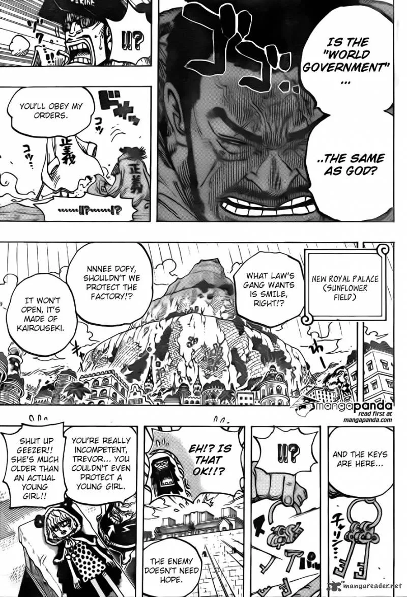 One Piece Chapter 747: Highest Executive Peeka – Page 7