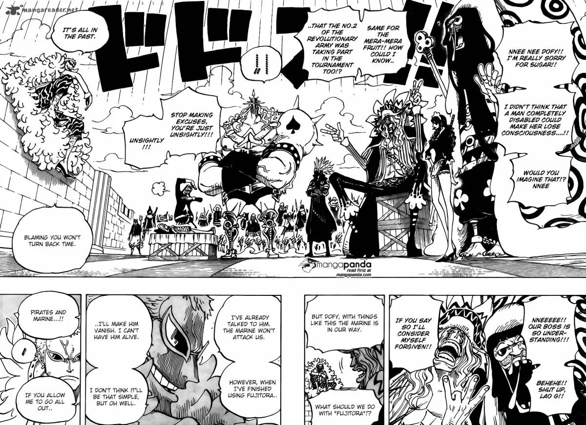 One Piece Chapter 747: Highest Executive Peeka – Page 8