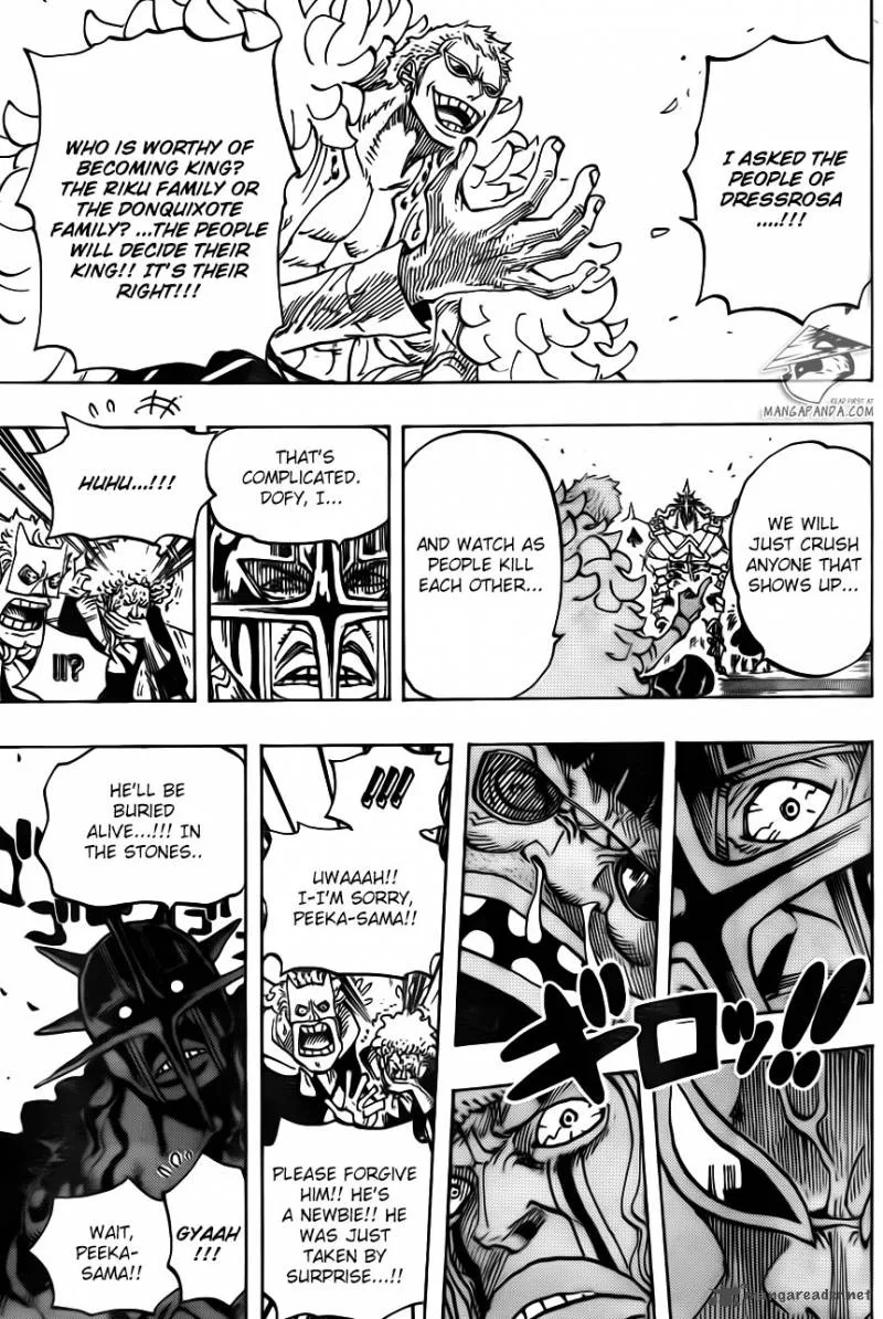One Piece Chapter 747: Highest Executive Peeka – Page 10
