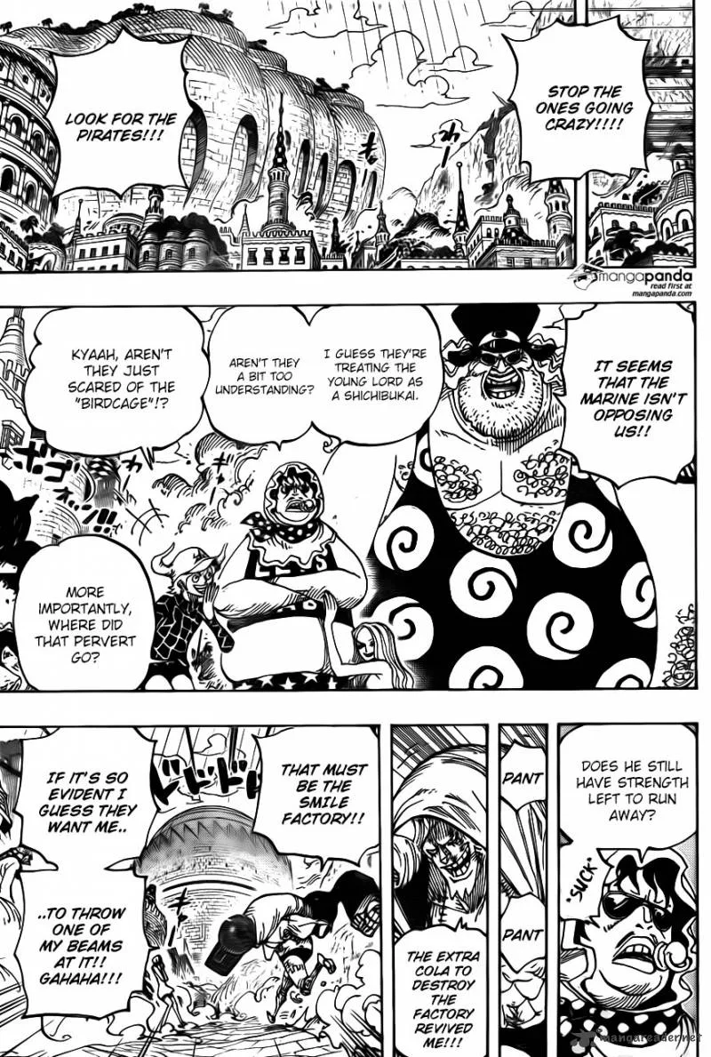 One Piece Chapter 747: Highest Executive Peeka – Page 12