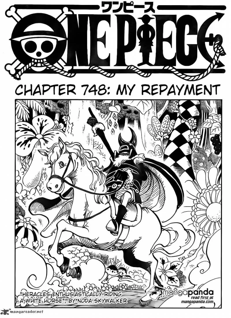 One Piece Chapter 748: My repayment – Page 3