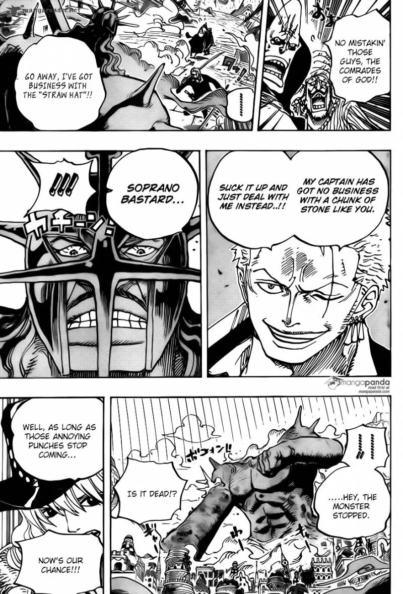 One Piece Chapter 749: March forward!! Little Thieves Army – Page 13