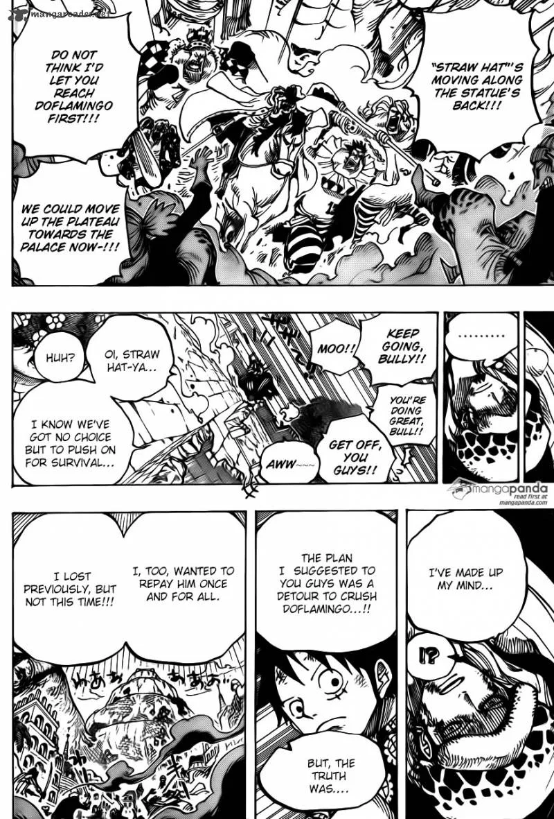 One Piece Chapter 749: March forward!! Little Thieves Army – Page 14