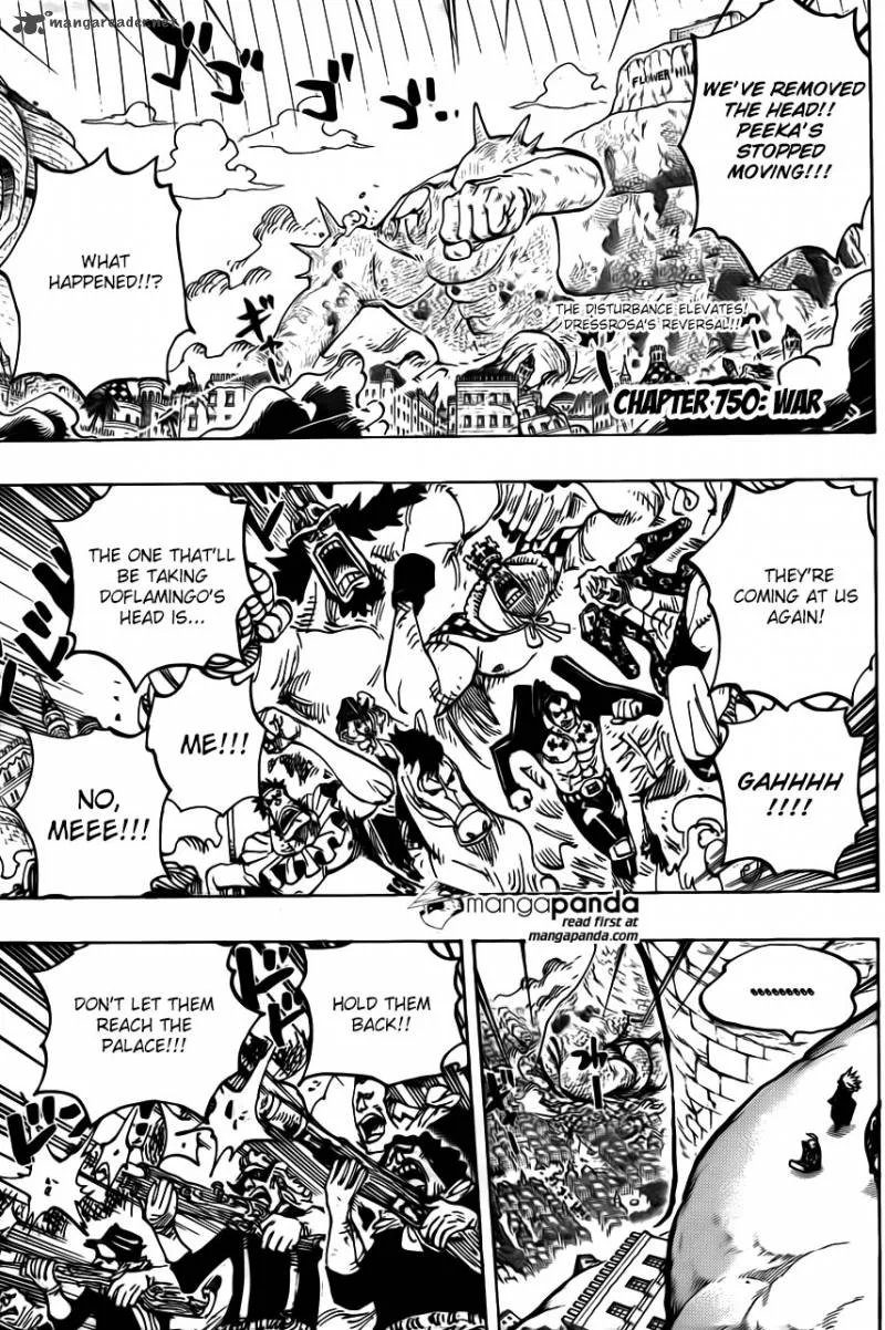 One Piece Chapter 750: War – Page 3
